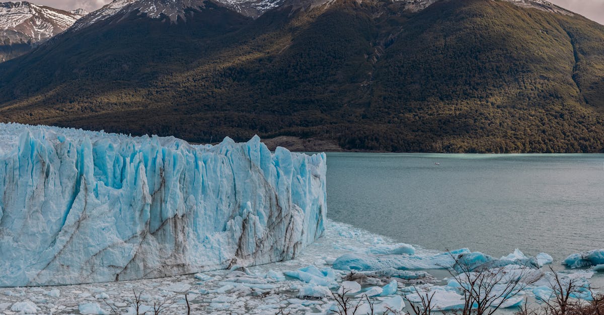 Stunning view of the Perito Moreno Glacier in Los Glaciares National Park, Patagonia.